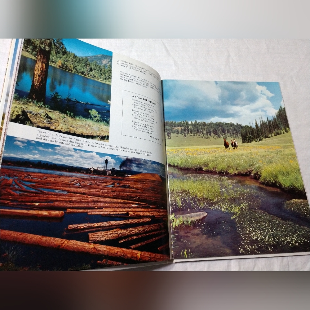 Arizona Highways Presents The Glorious Seasons of Arizona Hardcover Book 1971 - Picture 6 of 8
